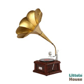 Baby Vintage Gramophone N18 | Miniature | Golden